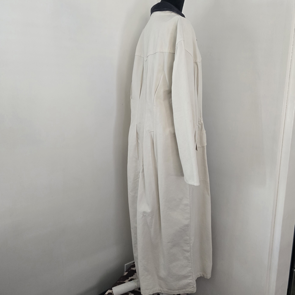 FREE PEOPLE HUNTER DUSTER MAXI LENGTH CREME XL - Picture 4 of 13